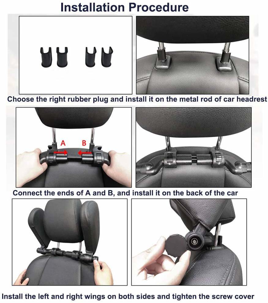 Travel Headrest Pillow for Neck Support