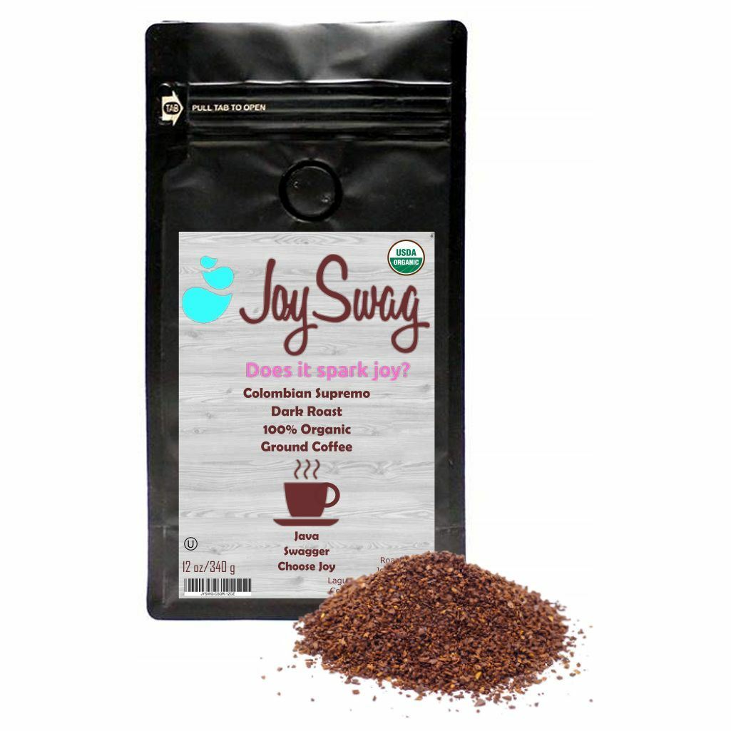 JoySwag Kosher Colombian (Micro-Roast Ground) Coffee - 12oz