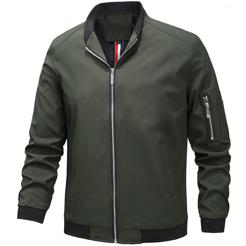 Mens Jackets And Coats Men's Bomber Jacket Spring Autumn Men