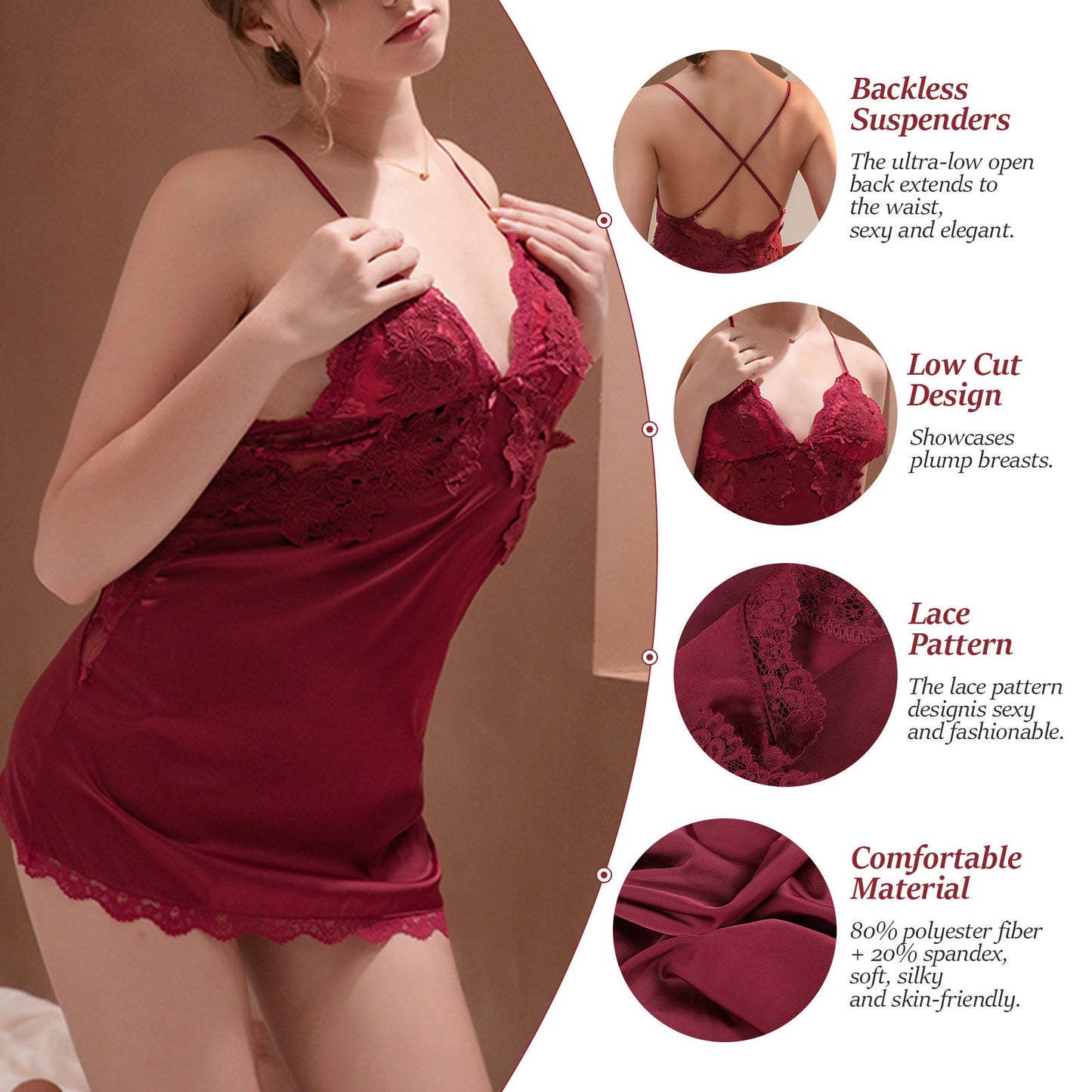 Women's Lingerie Nightdress