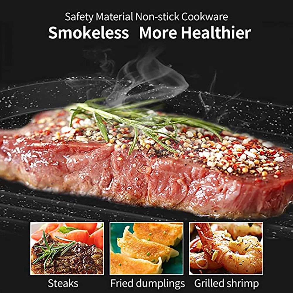 LIVEN Electric Grill with Hot Pot