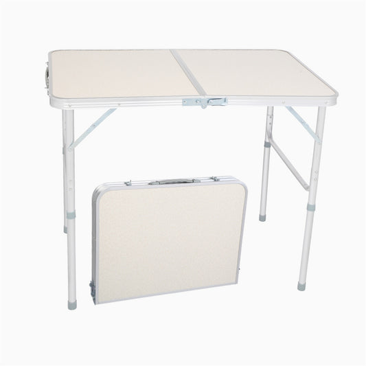 Aluminum Alloy Portable Folding Table (Indoor/Outdoor Picnic, Camping, Dining Party)