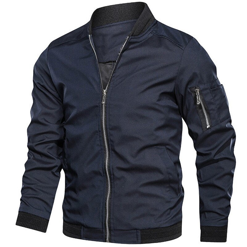 Mens Jackets And Coats Men's Bomber Jacket Spring Autumn Men