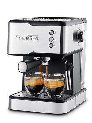 20 Bar Espresso Maker w/ 950W Detachable frothing nozzle