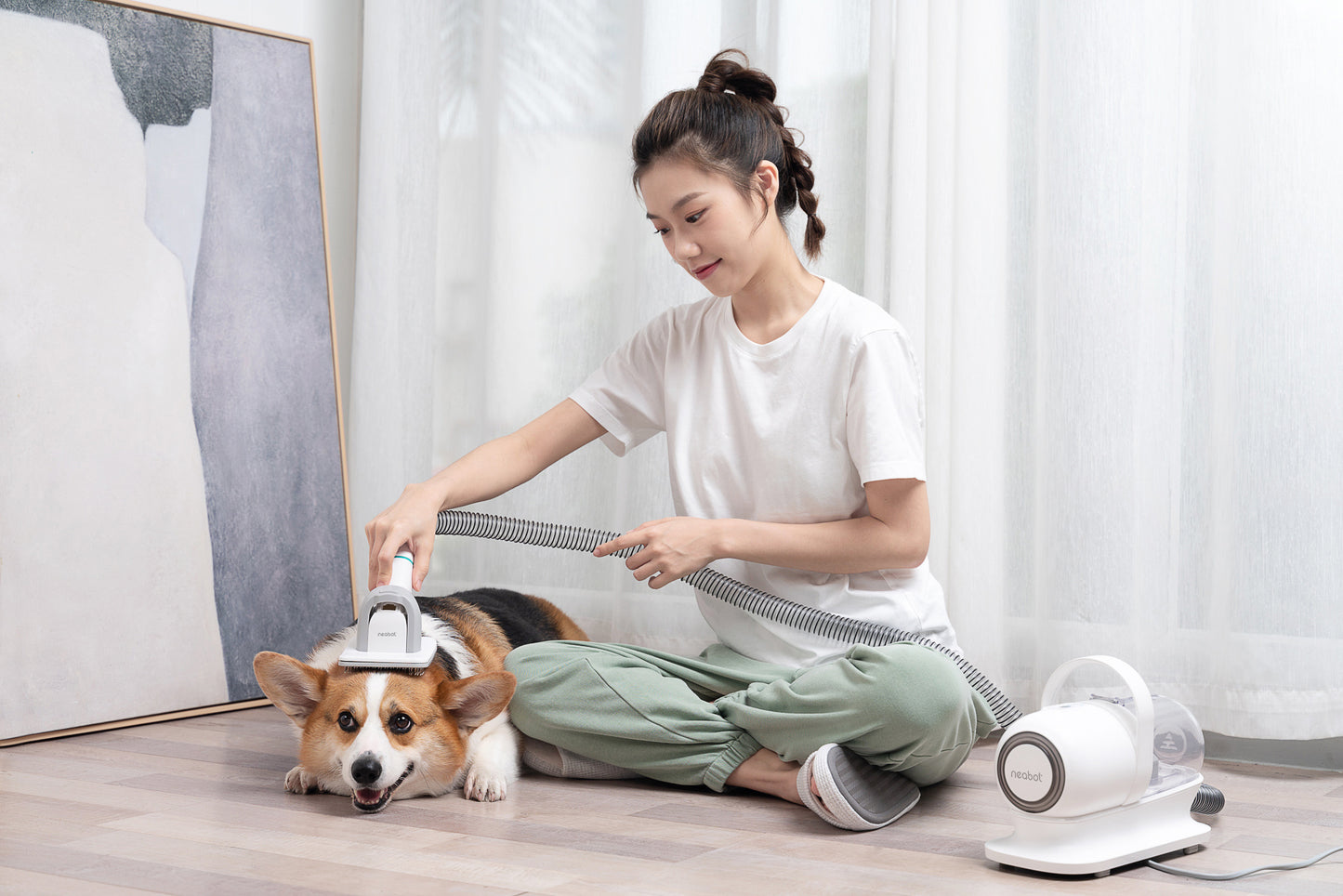 Vacuumable Pet Groomer Pet Grooming Vacuum Cleaner