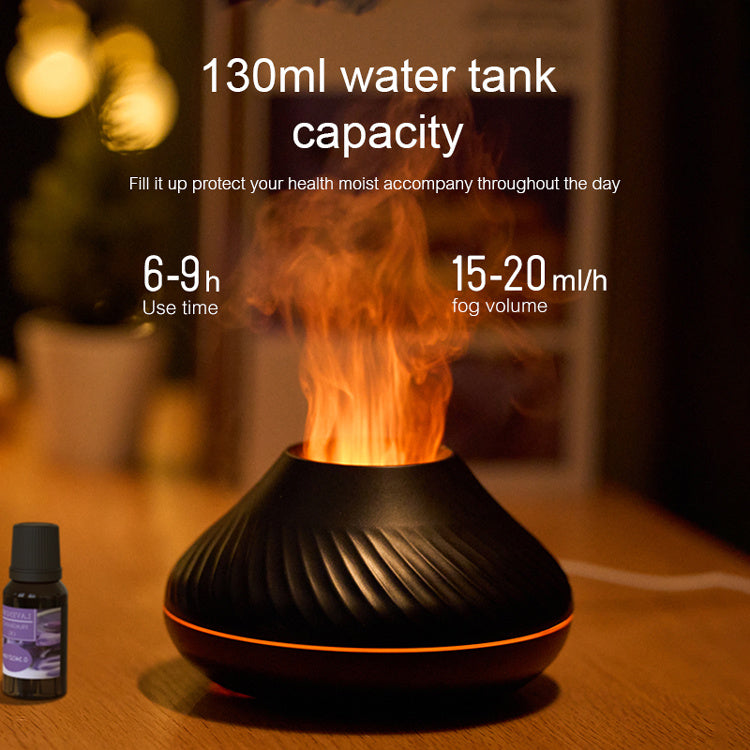 3D Colorful Flame Volcano Humidifier/Diffuser