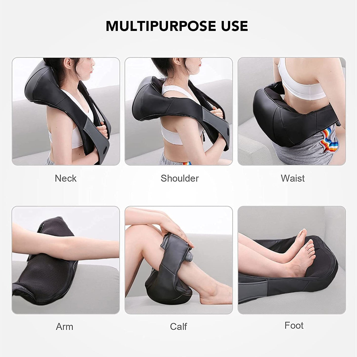 Shiatsu Massager w/ Heating & Multifunction