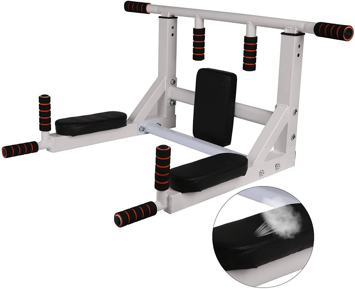 Wall Mounted Pull Up Bar Multifunctional Home Gym