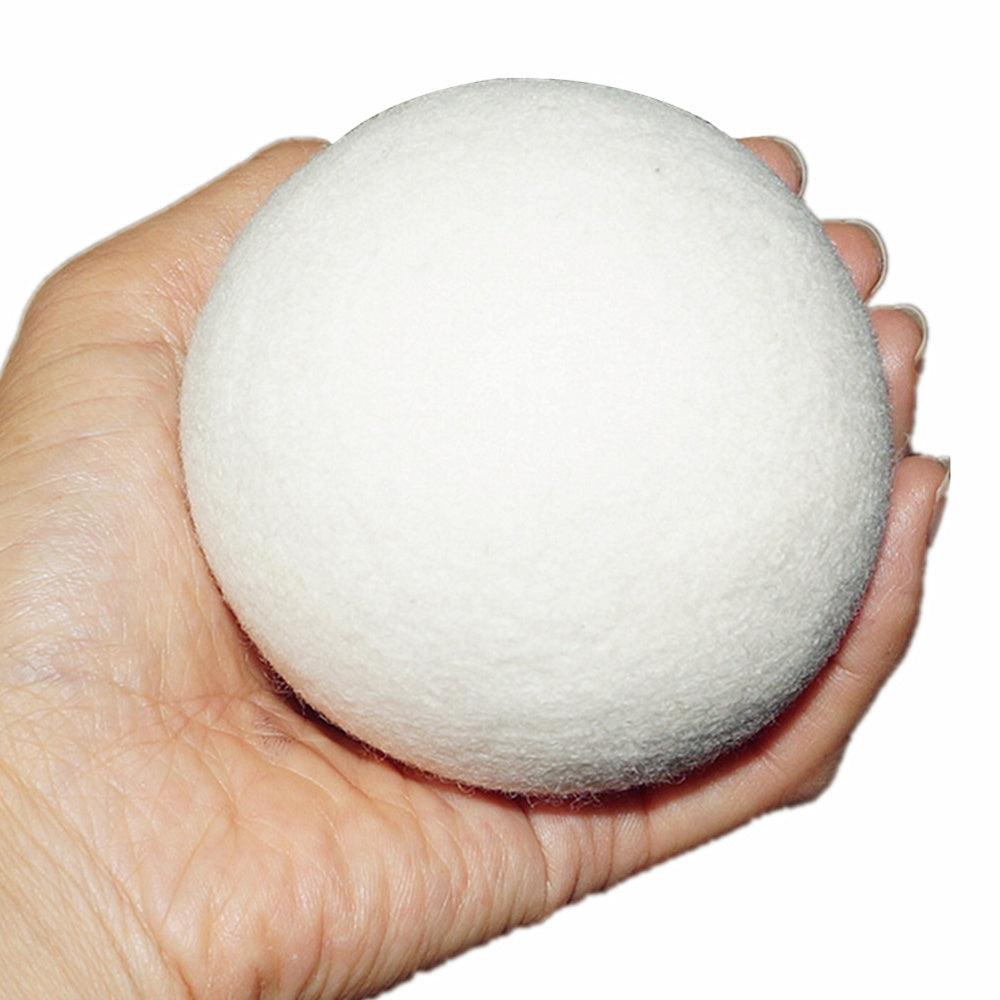 Premium Wool Fabric Softener Dryer Balls (Reduce Wrinkles, Saves Drying Time)-3/6 packs