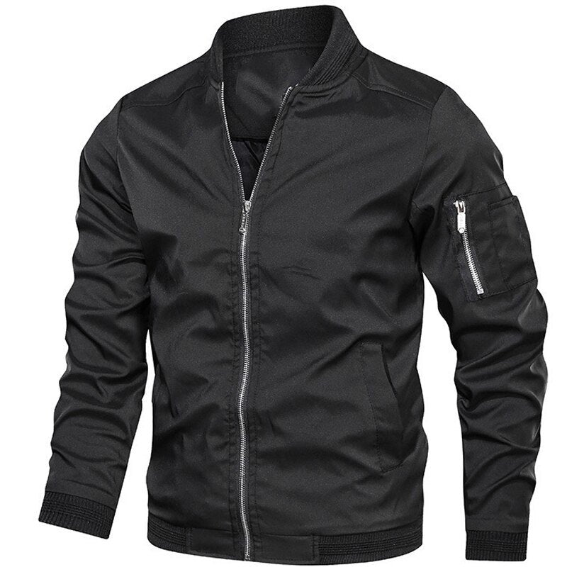 Mens Jackets And Coats Men's Bomber Jacket Spring Autumn Men