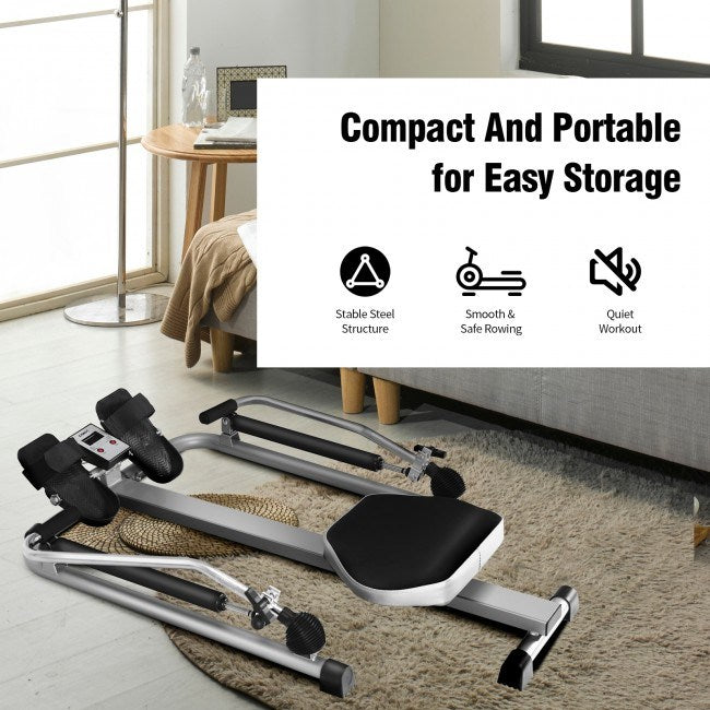 Adjustable Double Hydraulic Resistance Rowing Machine