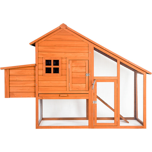 TOPMAX Small Animal Pet Hutch Wooden House