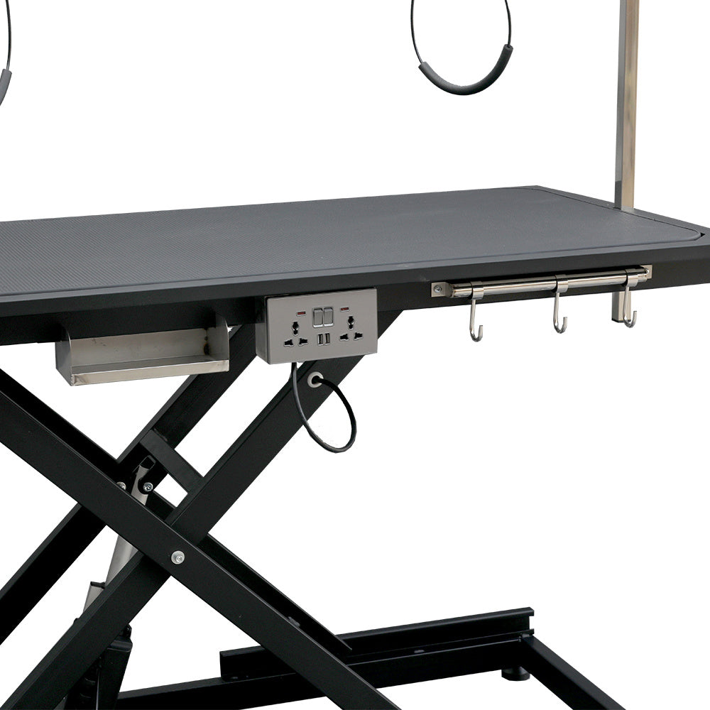 Deluxe Professional Grooming Table 110V/220V (Black)