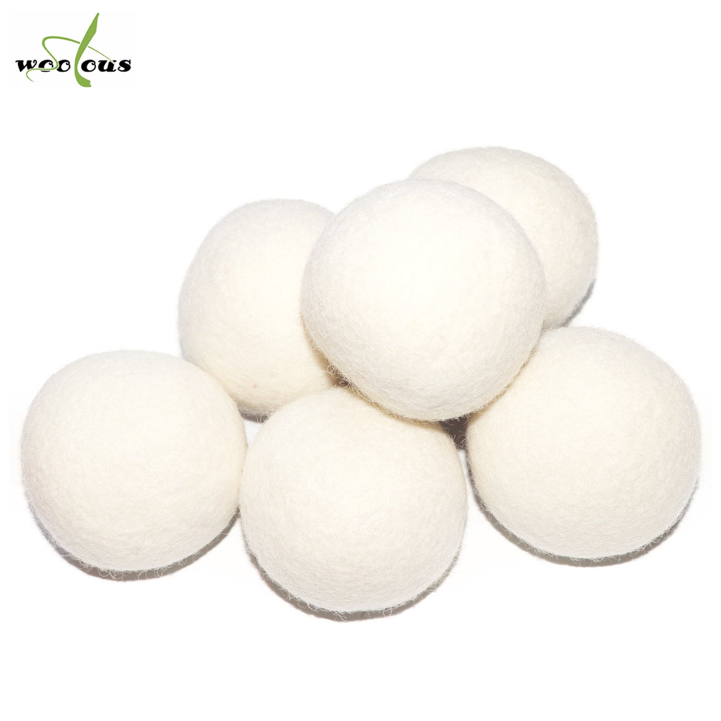 Premium Wool Fabric Softener Dryer Balls (Reduce Wrinkles, Saves Drying Time)-3/6 packs