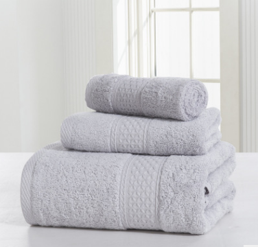 Cotton Double-Sided Skin-Friendly Bath Towel Set