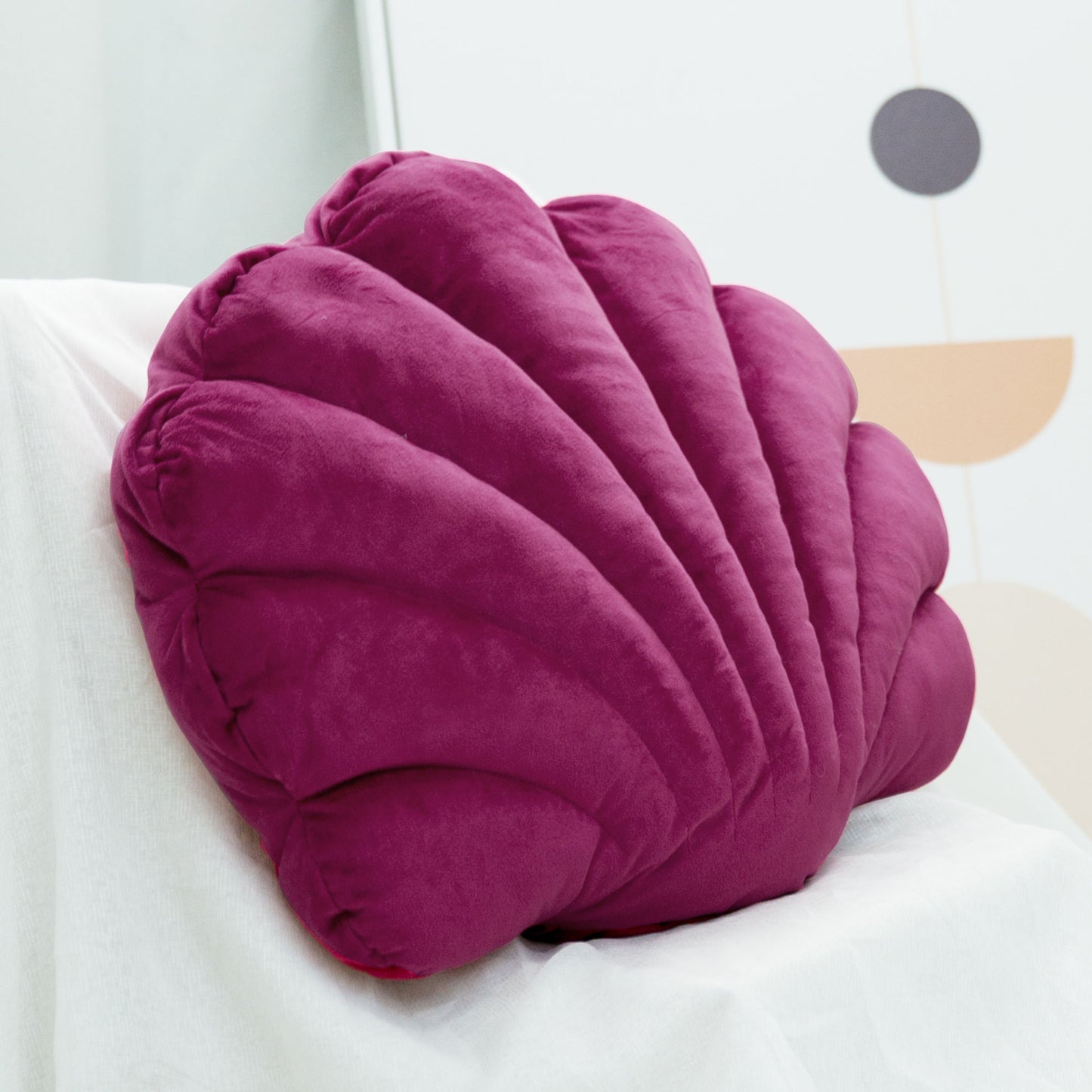 Velvet Sea Shell Pillow (Single/Double)