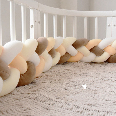 Homejoy Heightening Braided Crib Bumpers