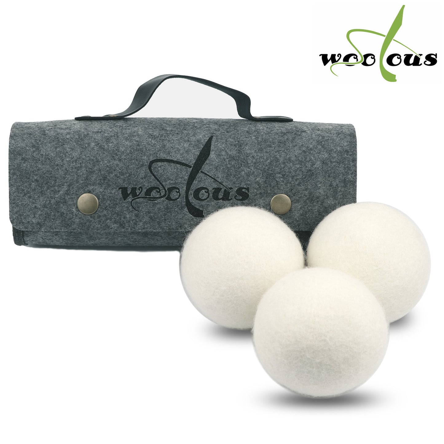 Premium Wool Fabric Softener Dryer Balls (Reduce Wrinkles, Saves Drying Time)-3/6 packs