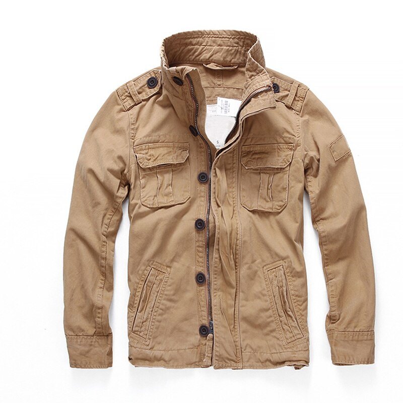 Men's Stylish Tactical Denim Jacket