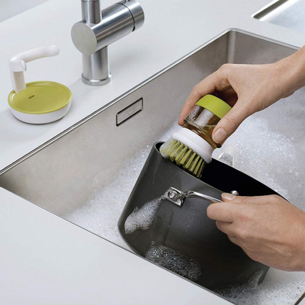 New Creative Soap Dispenser for Dishwashing w/ Non-Slip Tray