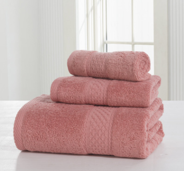 Cotton Double-Sided Skin-Friendly Bath Towel Set