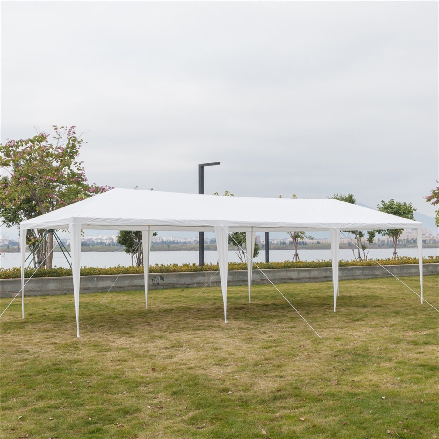 Heavy Duty Canopy Event Tent-10'x30' Outdoor White Gazebo/Tent