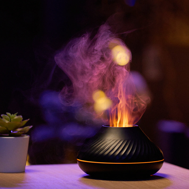 3D Colorful Flame Volcano Humidifier/Diffuser