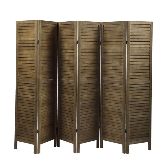 Louver Folding Screen Decorative Privacy Partition Room Divider