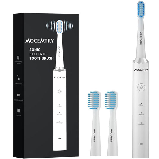 ZJ288-MOCEMTRY Waterproof Electric Toothbrush (White)