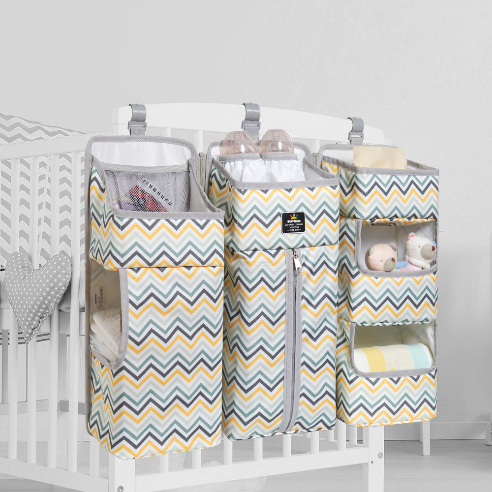 Sunveno Baby Storage Caddy Organizer for Baby Essentials