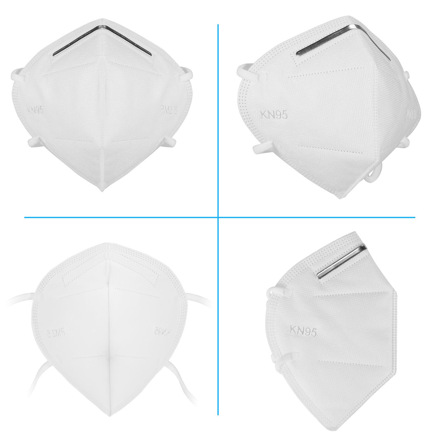 10 PCS Disposable KN95 Protective Masks