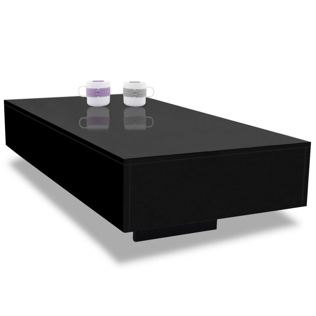 Coffee Table High Gloss Black