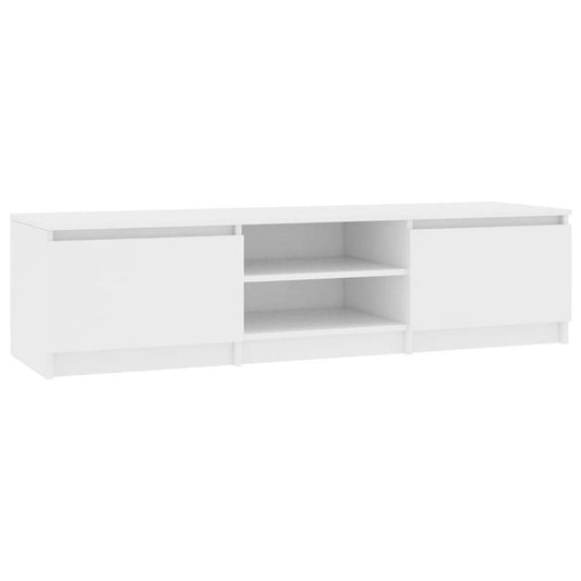 TV Cabinet White 55.1"x15.7"x13.9" Chipboard