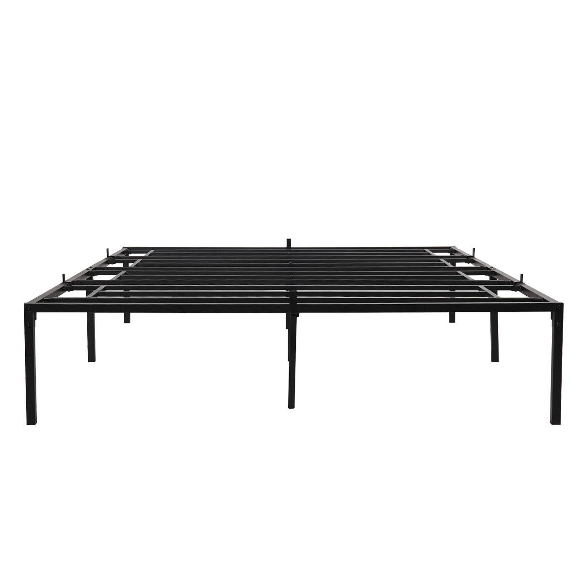 Large iron frame flat bed