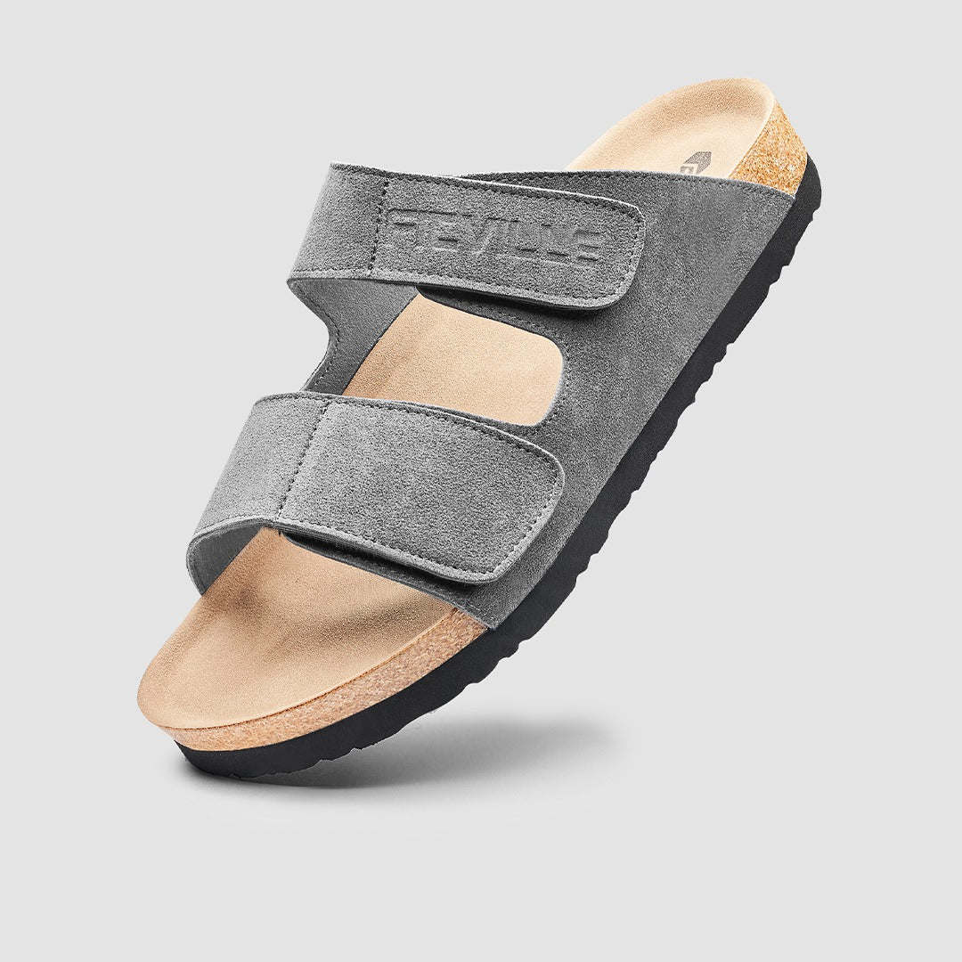 FitVille Men's Arch Rebound Recovery Sandals