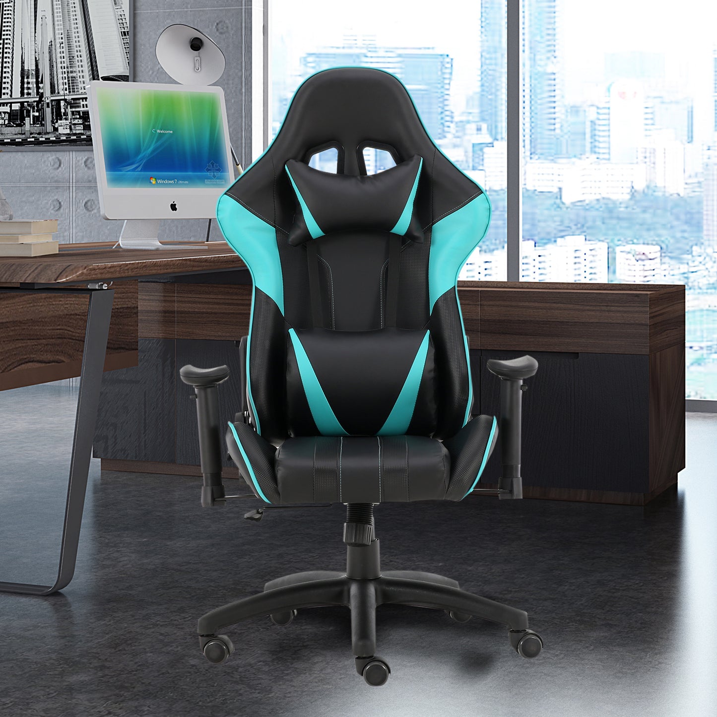 Ergonomic Gaming Racer Recliner Chair