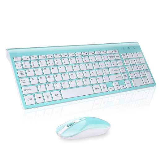 Fashionista Wireless Keyboard Mouse Set 2.4G (Thin)