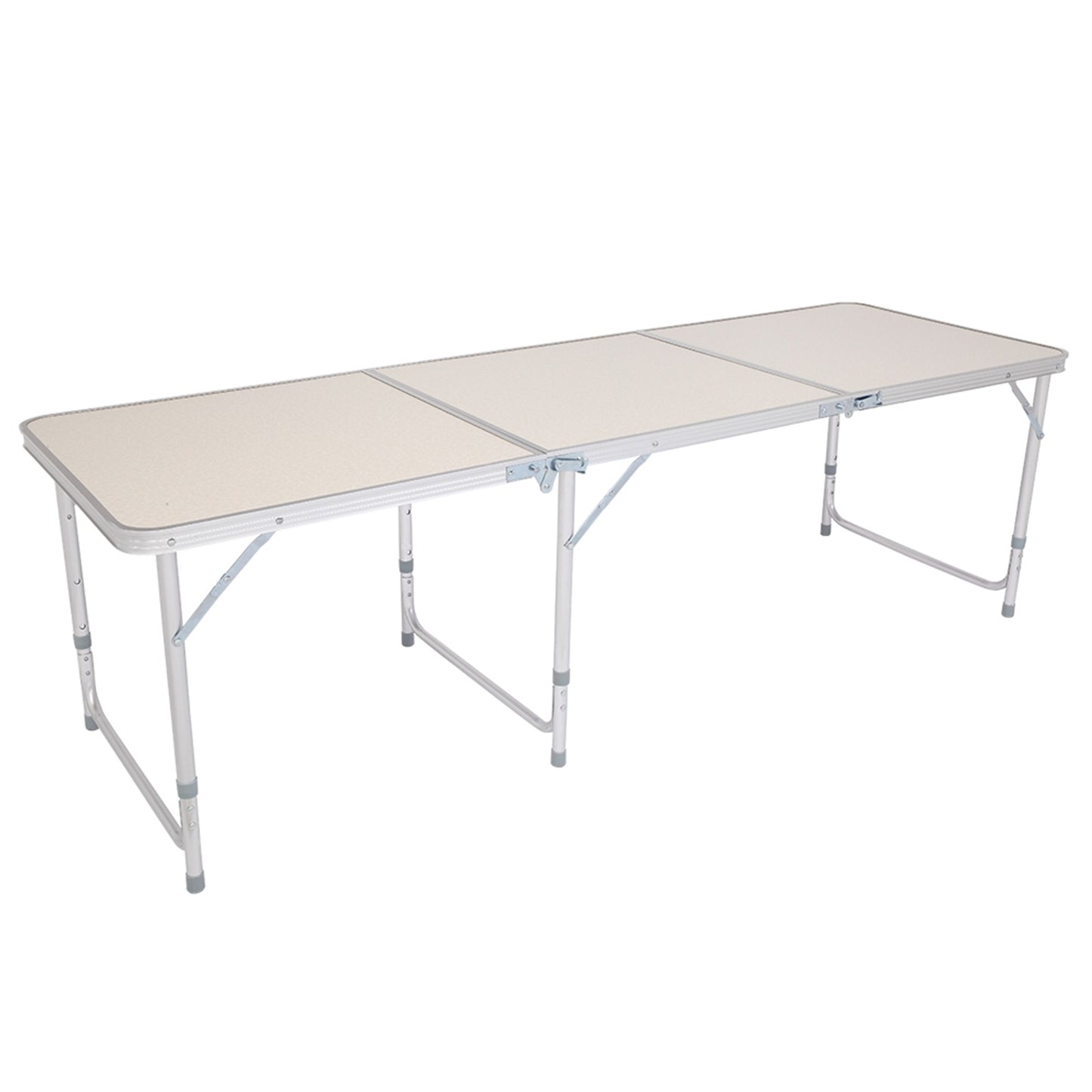 Aluminum Alloy Portable Folding Table (Indoor/Outdoor Picnic, Camping, Dining Party)