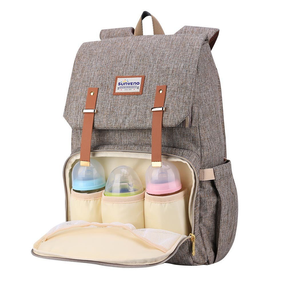 SUNVENO Fashion Diaper Bag for Baby Care