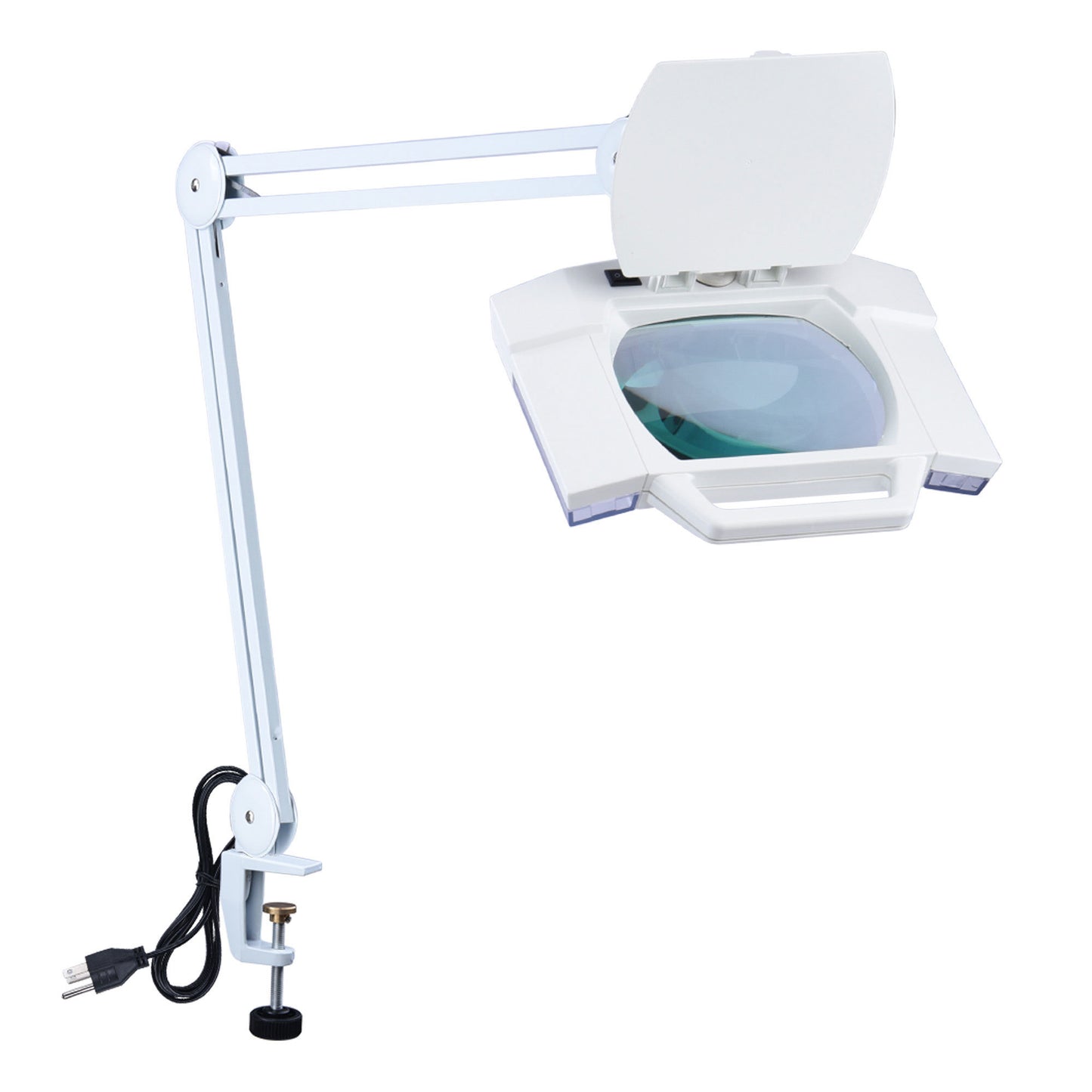 5x Tabletop Magnifying Lamp Square