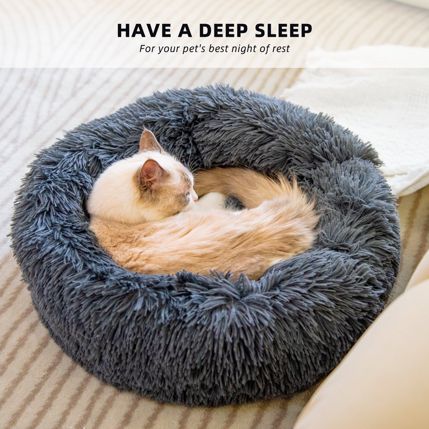 Cat bed-Black