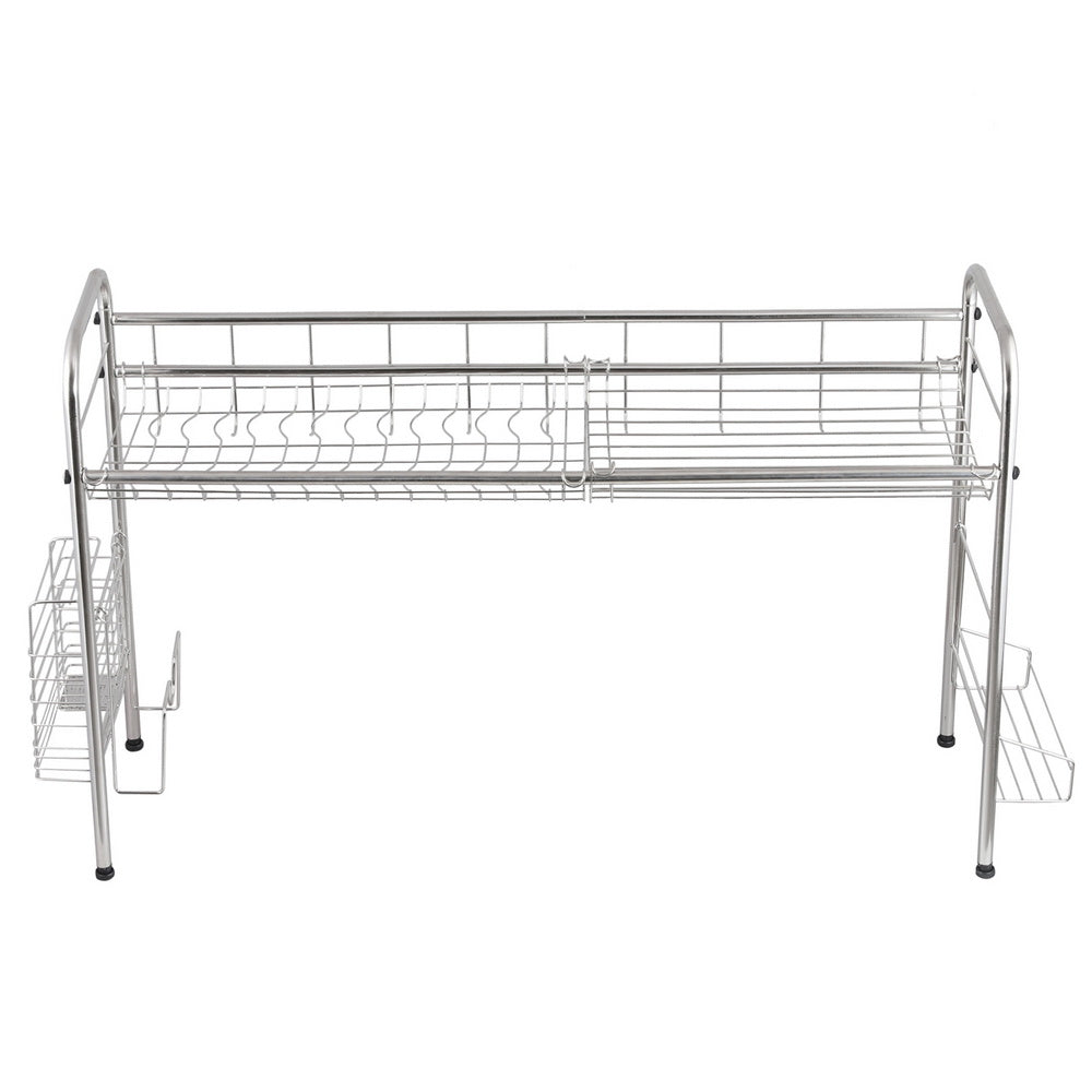 Stainless Steel Single Layer, Inner Length 90cm Kitchen Bowl Rack Shelf