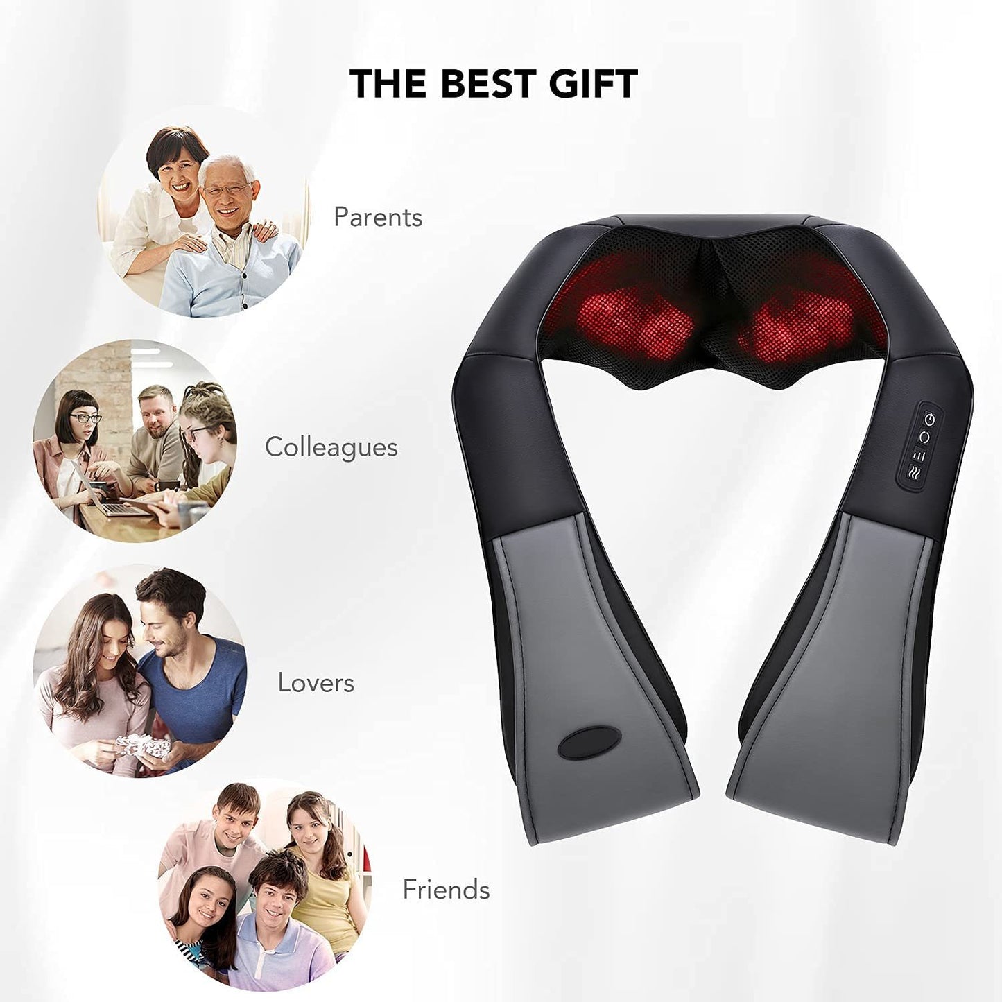 Shiatsu Massager w/ Heating & Multifunction