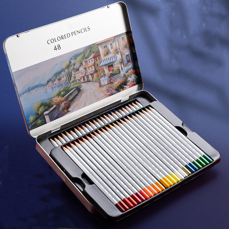 Water-Soluble/ Oil-Based Color Pencil Drawing Set