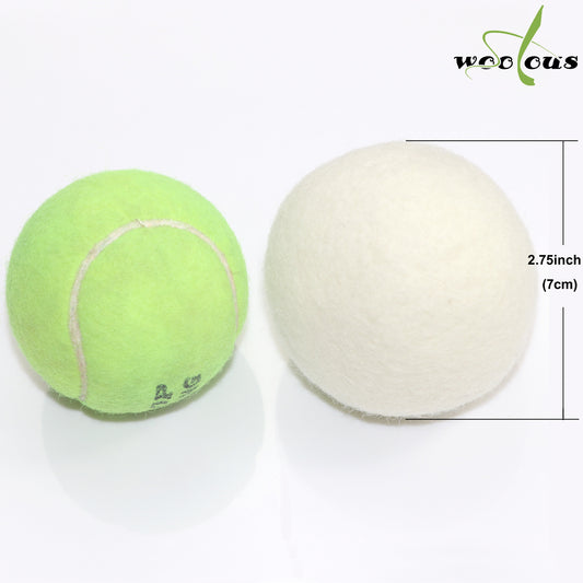 Premium Wool Fabric Softener Dryer Balls (Reduce Wrinkles, Saves Drying Time)-3/6 packs