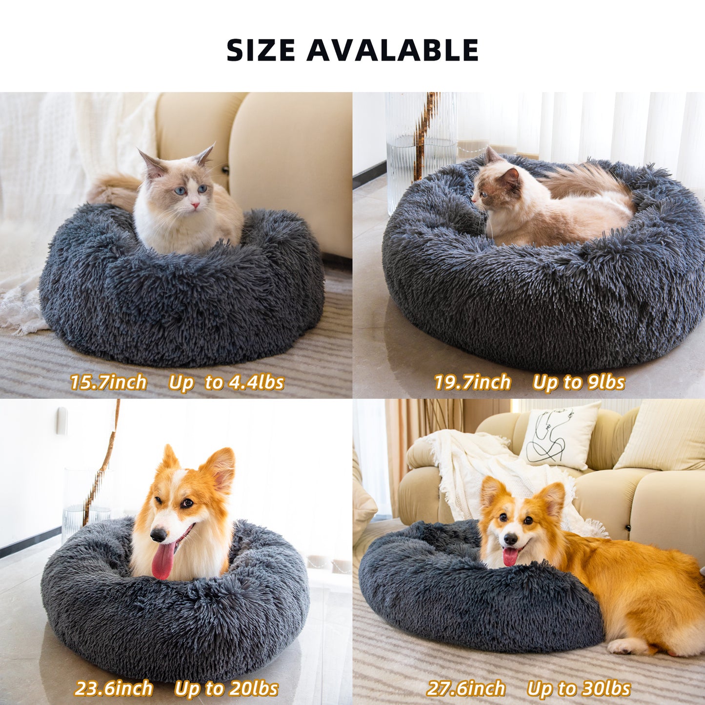 Cat bed-Black