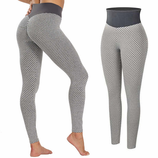 High Waist Leggings for Butt Lifting Workout (Light Grey)