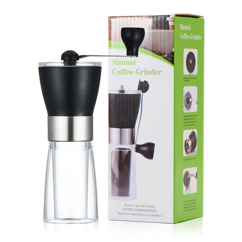 Handheld Grinder Mill with Ceramic Burrs for Coffee, Tea, Herbs and Spices