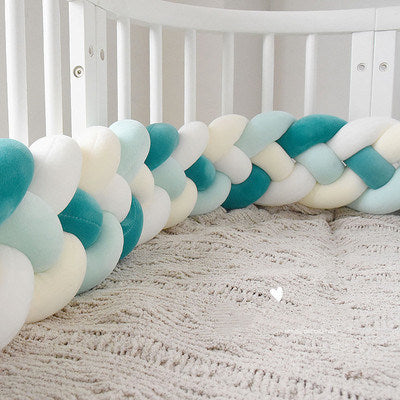 Homejoy Heightening Braided Crib Bumpers