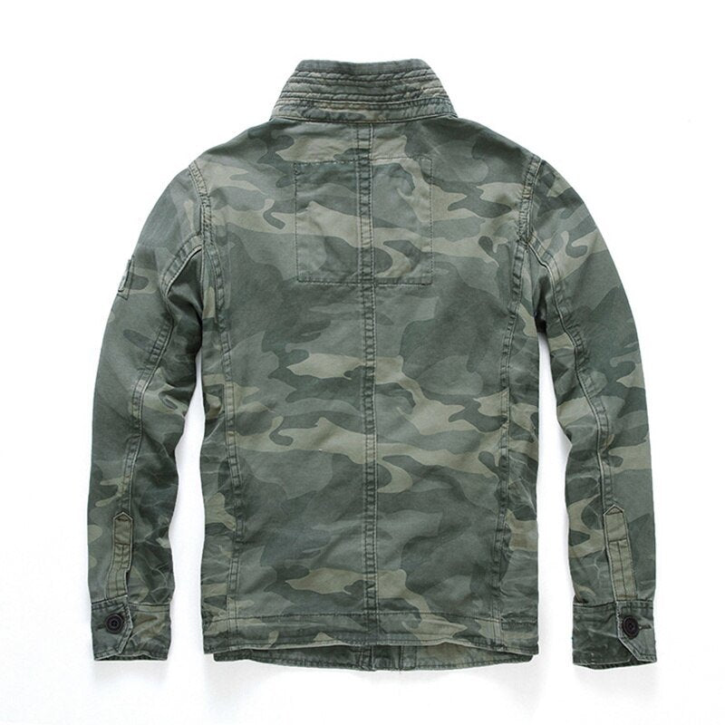 Men's Stylish Tactical Denim Jacket